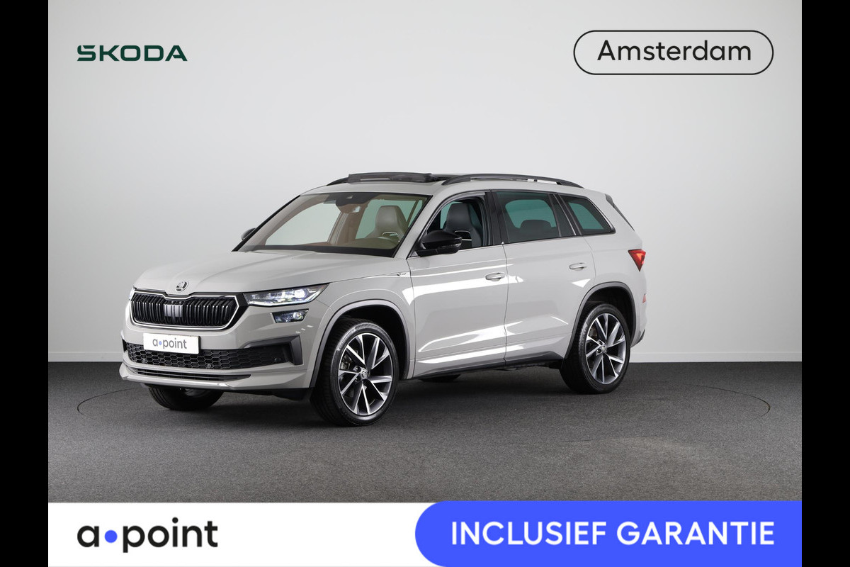 Škoda Kodiaq 1.5 TSI Sportline Business 150PK automaat (DSG) | Panoramadak | Virtual cockpit | Navigatie | 20"inch | Parkeersesnoren