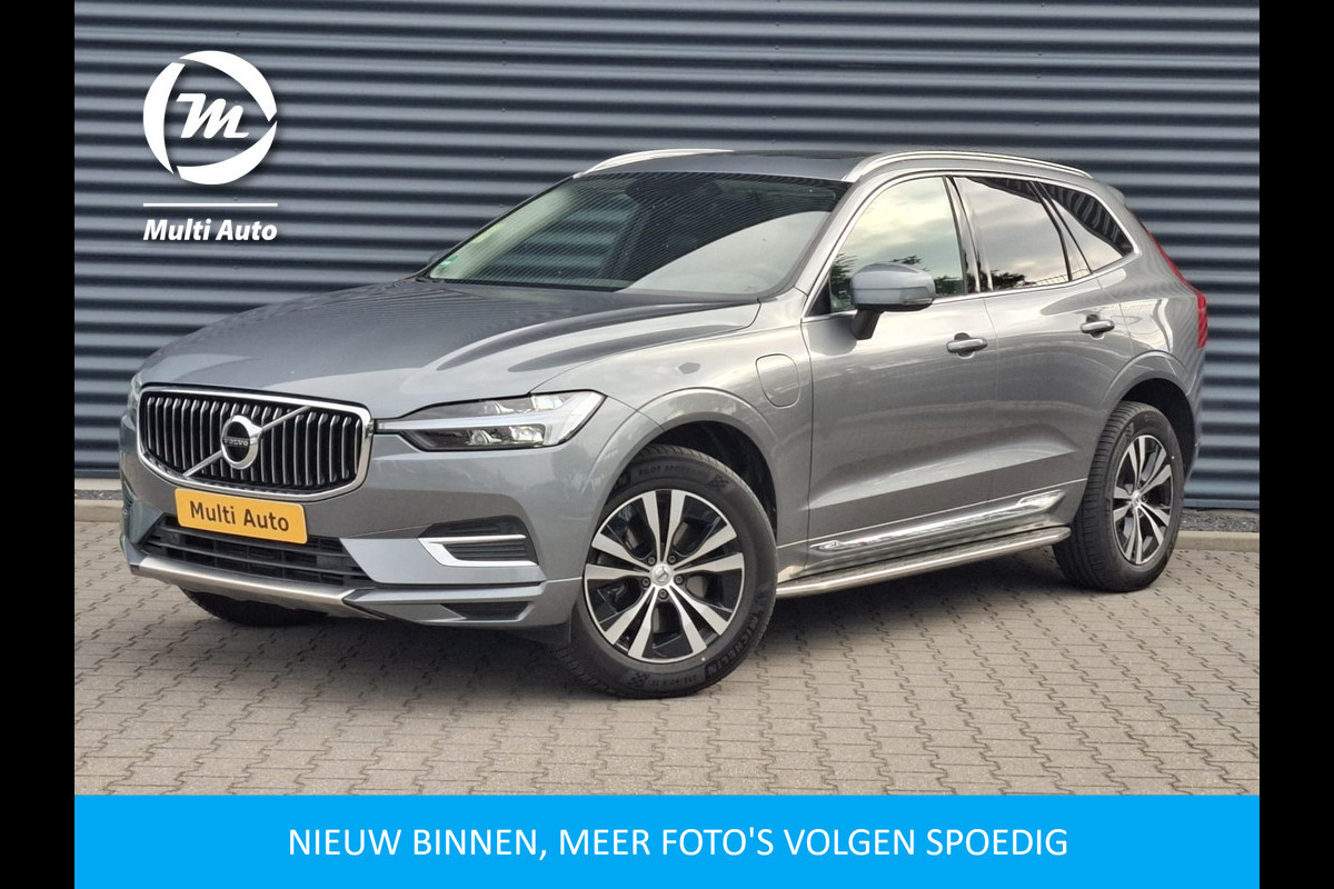 Volvo XC60 Recharge T6 AWD Inscription Plug in Hybrid PHEV | Panodak | Trekhaak af Fabriek | Apple Carplay | Side Steps | Cruise Control | Camera |