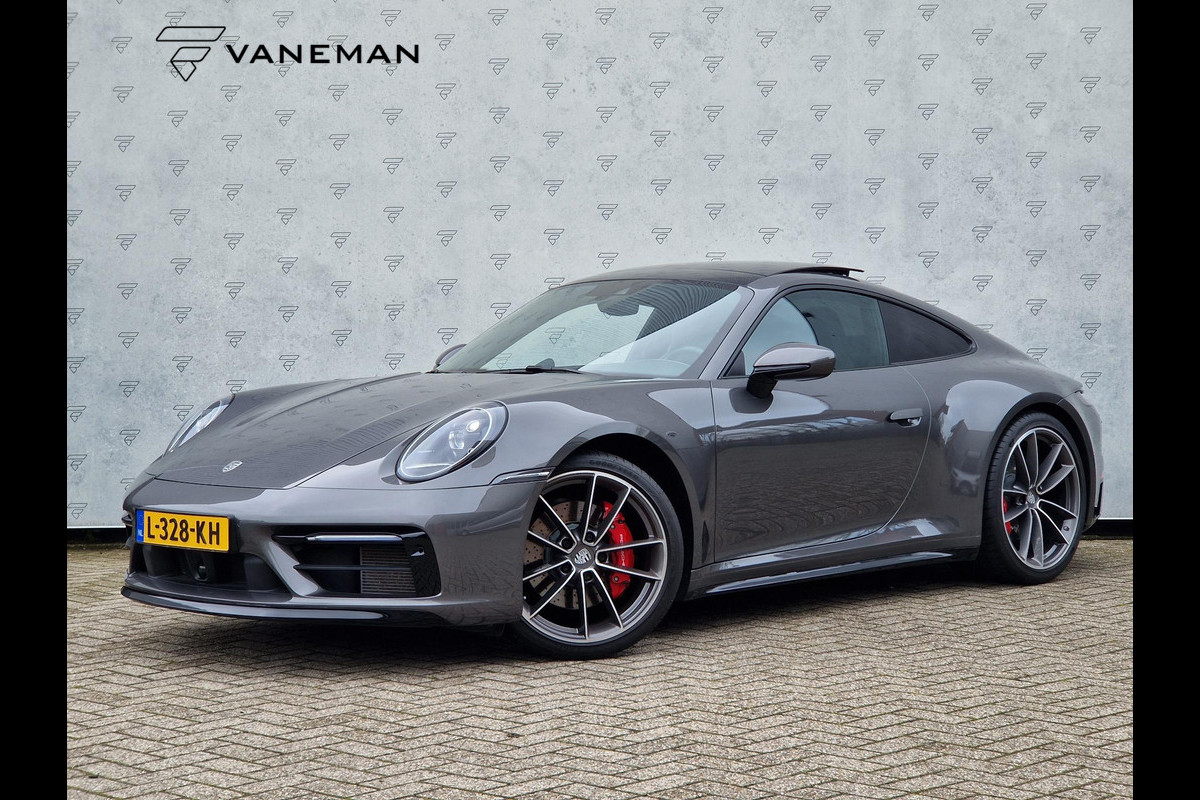 Porsche 911 3.0 Carrera 4 S Automaat | Sport Design pakket | Panoramadak | Sport-Chrono | Volledig Leder | Sportstoelen | BOSE | 20” Velgen |