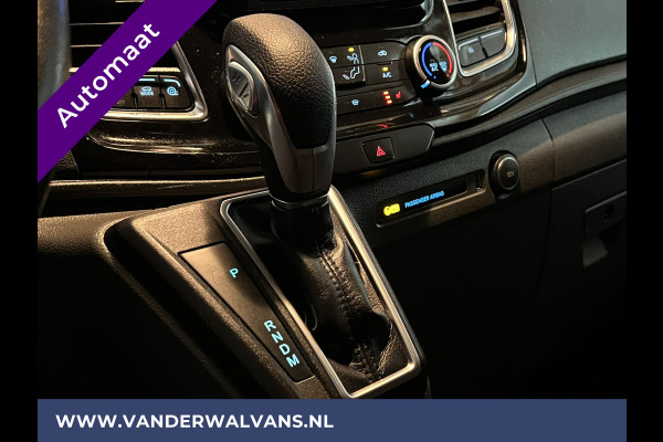 Ford Transit Custom 2.0 TDCI 185pk Automaat L1H1 Sport Euro6 Airco | Camera | Navigatie | LM Velgen Apple Carplay, Android Auto, Trekhaak, LED, Adaptieve Cruisecontrol, Parkeersensoren, Stoelverwarming, Verwarmde voorruit, Bijrijdersbank