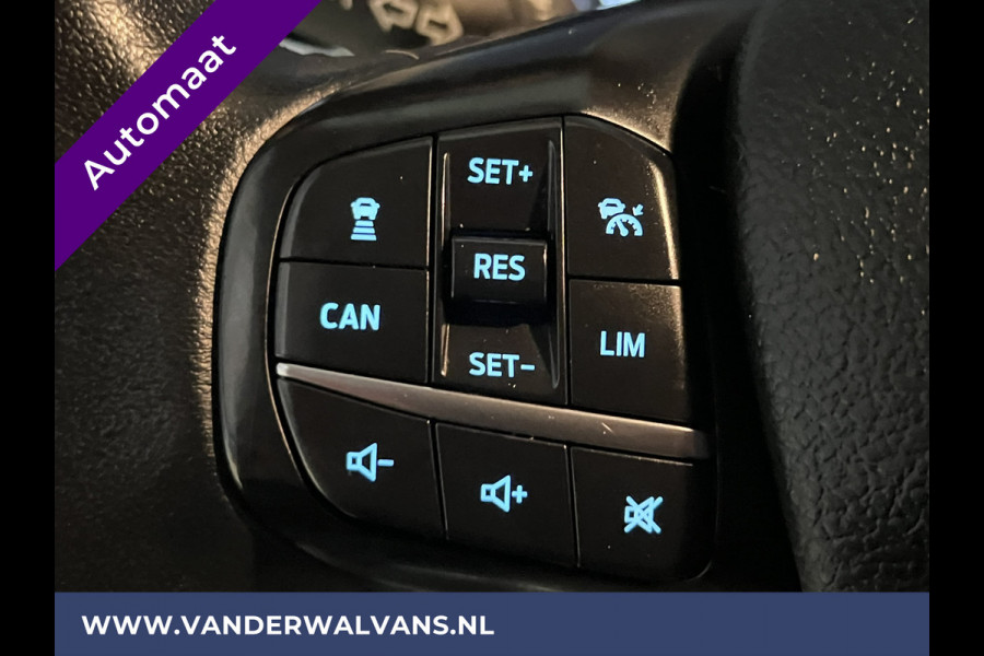 Ford Transit Custom 2.0 TDCI 185pk Automaat L1H1 Sport Euro6 Airco | Camera | Navigatie | LM Velgen Apple Carplay, Android Auto, Trekhaak, LED, Adaptieve Cruisecontrol, Parkeersensoren, Stoelverwarming, Verwarmde voorruit, Bijrijdersbank