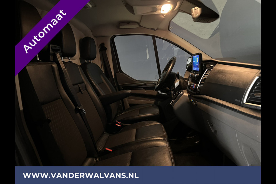 Ford Transit Custom 2.0 TDCI 185pk Automaat L1H1 Sport Euro6 Airco | Camera | Navigatie | LM Velgen Apple Carplay, Android Auto, Trekhaak, LED, Adaptieve Cruisecontrol, Parkeersensoren, Stoelverwarming, Verwarmde voorruit, Bijrijdersbank