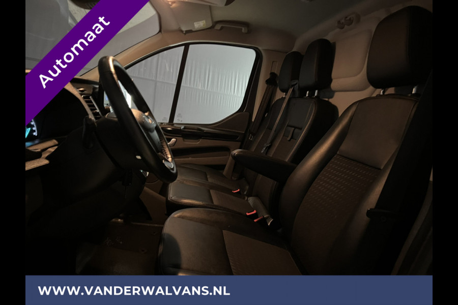 Ford Transit Custom 2.0 TDCI 185pk Automaat L1H1 Sport Euro6 Airco | Camera | Navigatie | LM Velgen Apple Carplay, Android Auto, Trekhaak, LED, Adaptieve Cruisecontrol, Parkeersensoren, Stoelverwarming, Verwarmde voorruit, Bijrijdersbank