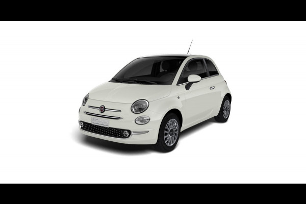 Fiat 500 Hybrid Dolcevita Finale | Airco | Cruise | 15" | Pan. dak | PDC | Apple Carplay