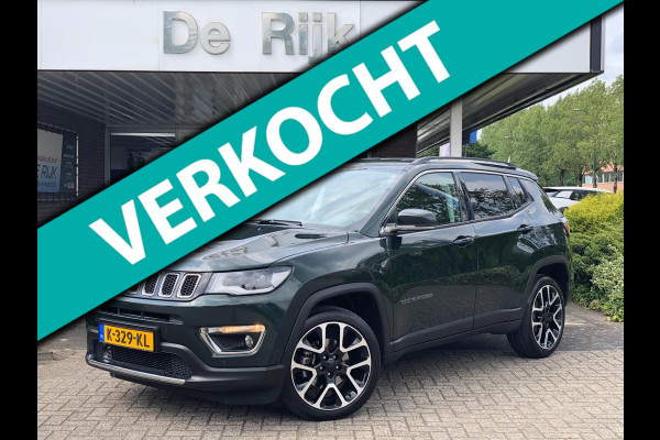 Jeep Compass 1.3T Limited 150PK | Half leder, 19'' LMV, Carplay/Android, Keyless, Camera, Navi, Stoelverw., Cruise | NAP |