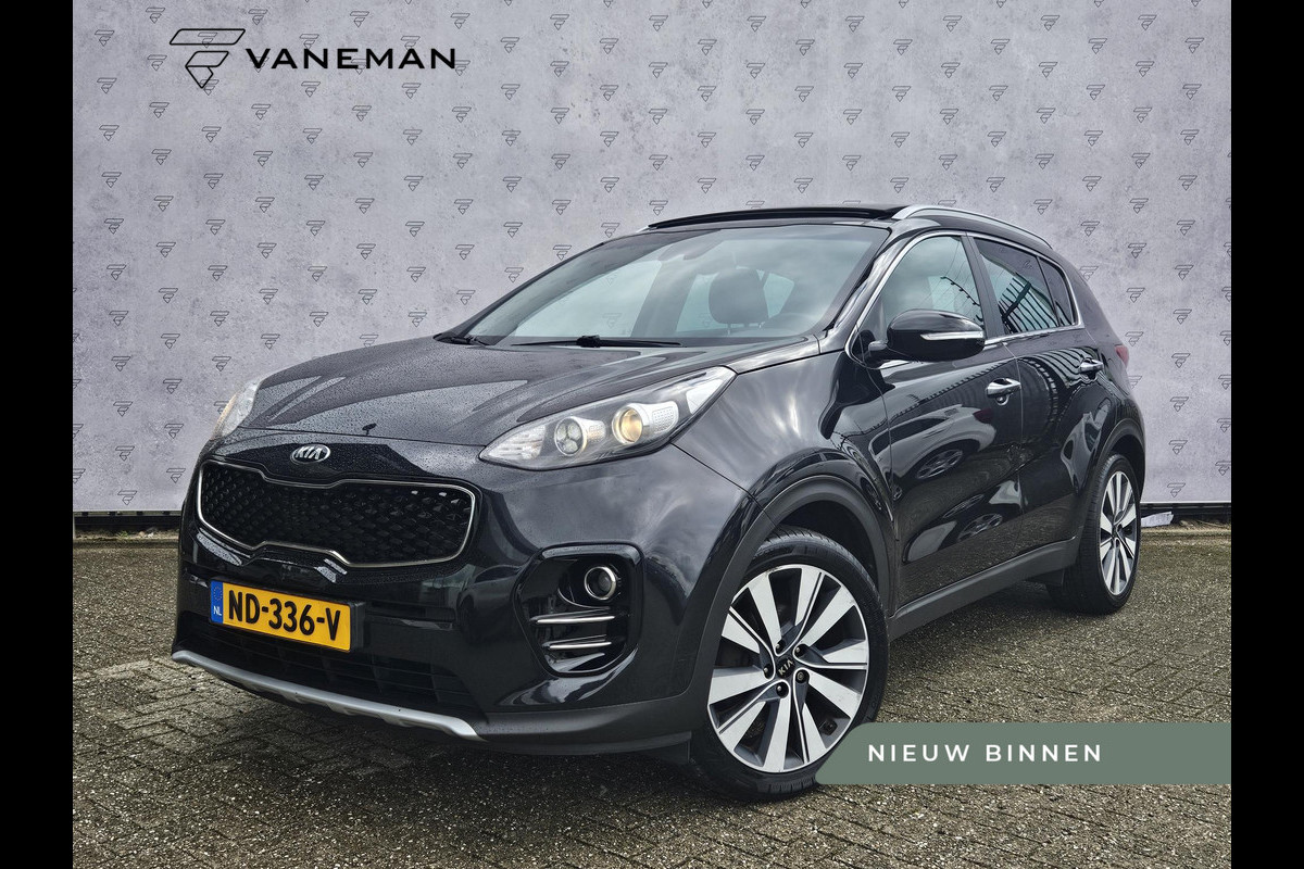 Kia Sportage 1.6 T-GDI DynamicPlusLine | Pano | 19-Inch | Dodehoek Detectie | Navi | Carplay & Android Auto