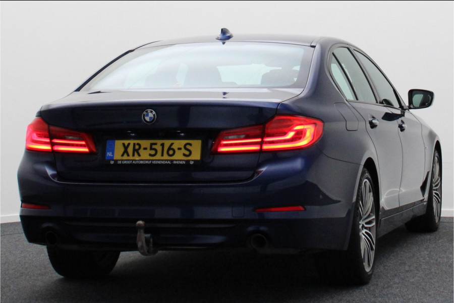 BMW 5 Serie 530i High Executive Automaat Sport Line, Leer, LED, Camera, ACC, Head-Up, Stoelverw., Trekhaak, 19''