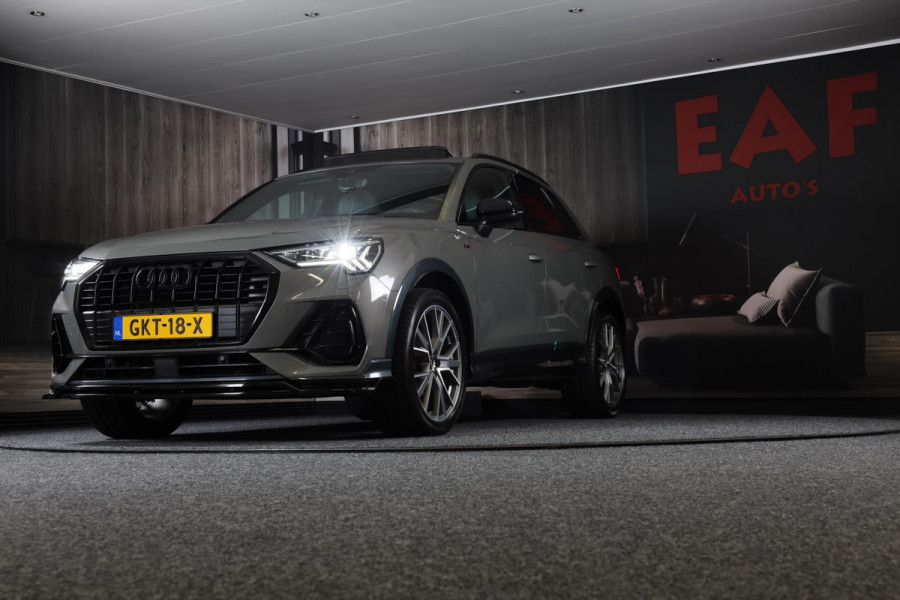 Audi Q3 35 TFSI Edition One / AUT / ACC / Virtual Cockpit / Lane Assist / Dode Hoek / Leder / Navi / Ecc / Led / Open Panoramadak