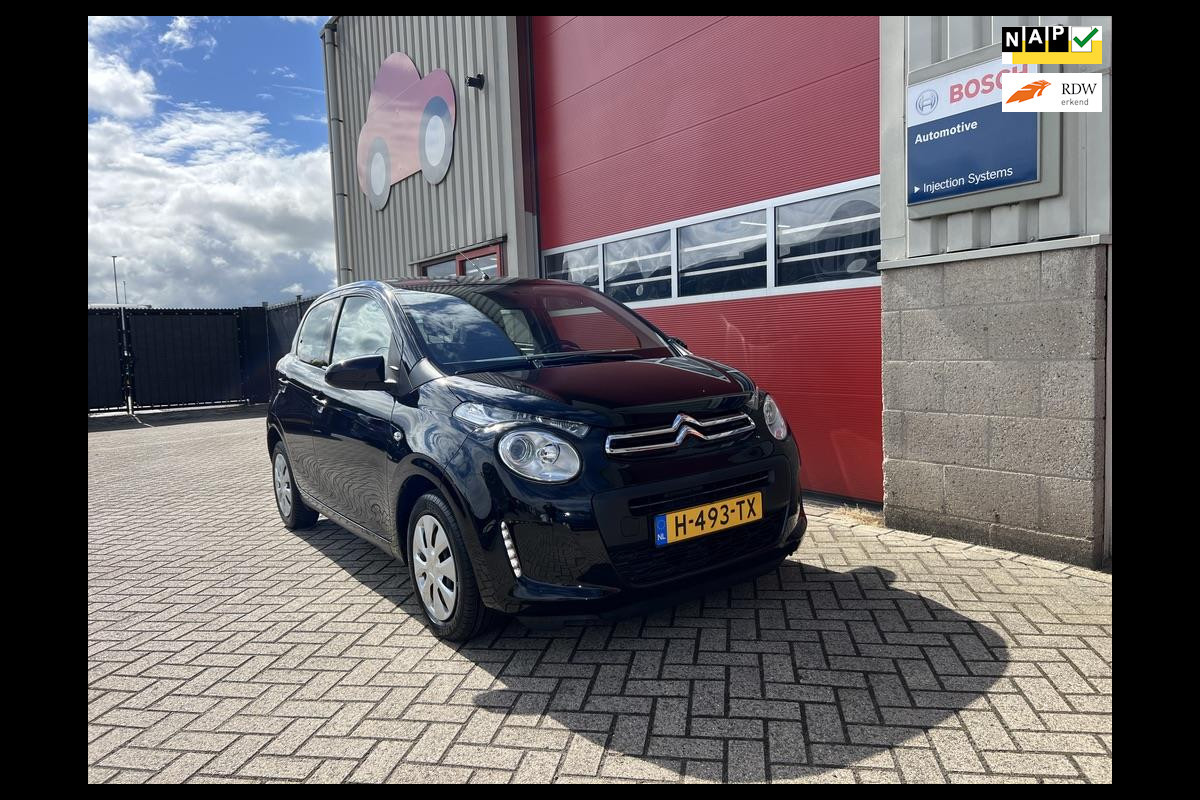 Citroën C1 1.0 VTi Feel, Airconditioning, Bluetooth, Electrische ramen, 1e eigenaar, Boekjes aanwezig bij de auto