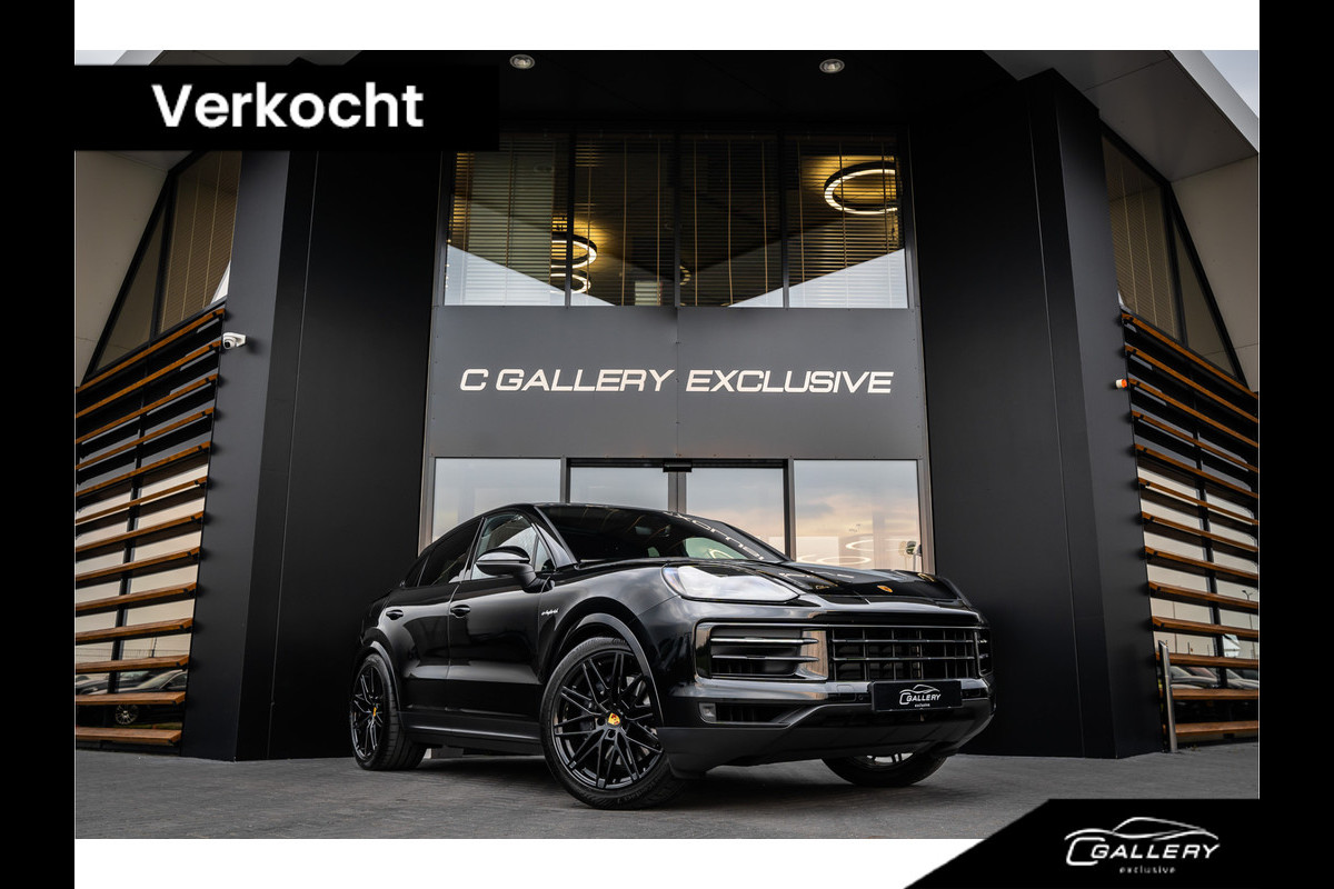 Porsche Cayenne Coupé 3.0 E-Hybrid - Sport Chrono | Panorama | Luchtvering | Elek. trekhaak | Bose