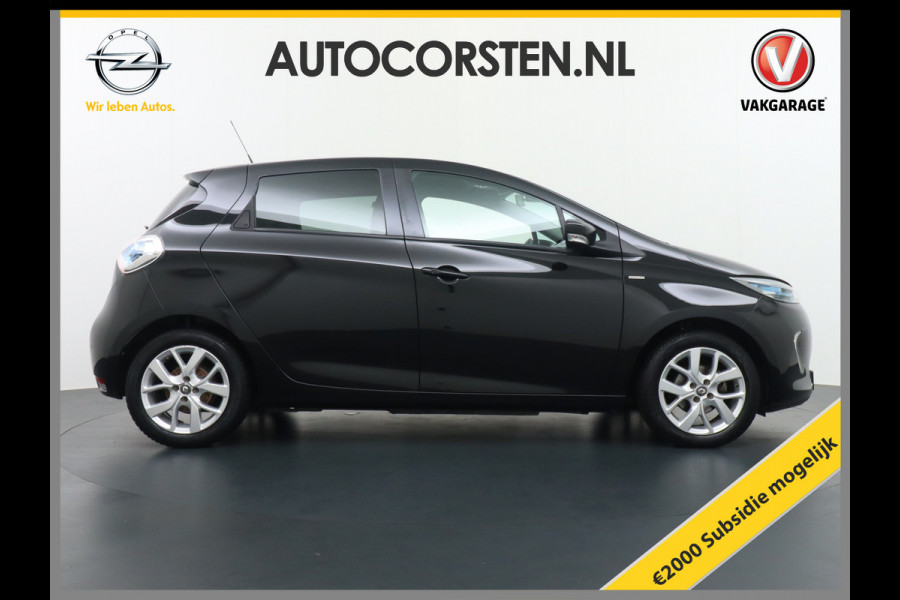 Renault ZOE €10.440,- na Subsidie R110 Limited 41 kWh EIGEN ACCU ! Ecc Navi Camera PDC R-link Multimedia Cruise.C Elec. Ramen en Spiegels LM Dealer Onderhouden Orig.NL Auto Grote actieradius !