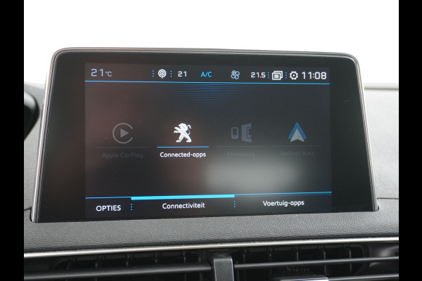 Peugeot 3008 T131PK Apple Carplay Android AutoNavi Trekhaak Ecc Cruise Control Bluetooth Regen-Licht Sensor Lane-Departure Led PDC Connected  PureTech Blue Edition Executive Orig. NL se auto 1e eigenaar EURO6