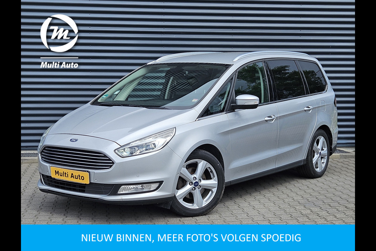 Ford Galaxy 2.0 Titanium 7 Persoons 240pk Automaat | Adaptive Cruise | Alcantara  Sportstoelen Memory | LED | Apple Carplay | Stoelverwarming | Navi | El. Achterklep |