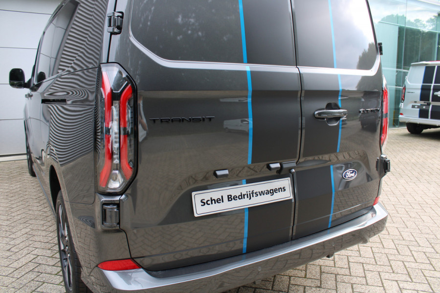 Ford Transit Custom 300 2.0 TDCI L2H1 Sport 170pk - 2x Schuifdeur - 19" LM velgen - ACC - Blind spot - Navi - Camera - Verwarmd stuur - 70l tank - R