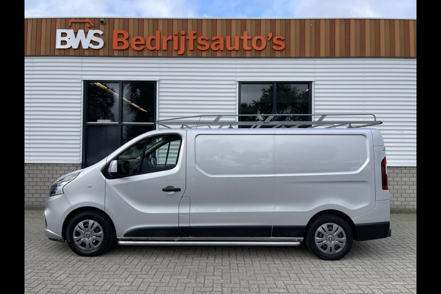 Fiat Talento 1.6 MJ 125pk EcoJet L2H1 SX / vaste prijs rijklaar € 15.950 ex btw / lease vanaf € 292 / airco / cruise / navi / trekhaak / camera / imperial / zilver metallic !