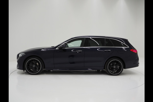 Mercedes-Benz C-Klasse Estate 300 e AMG Line | Panoramadak | Burmester | Adaptive Cruise | 360 | Head Up | Keyless | Trekhaak