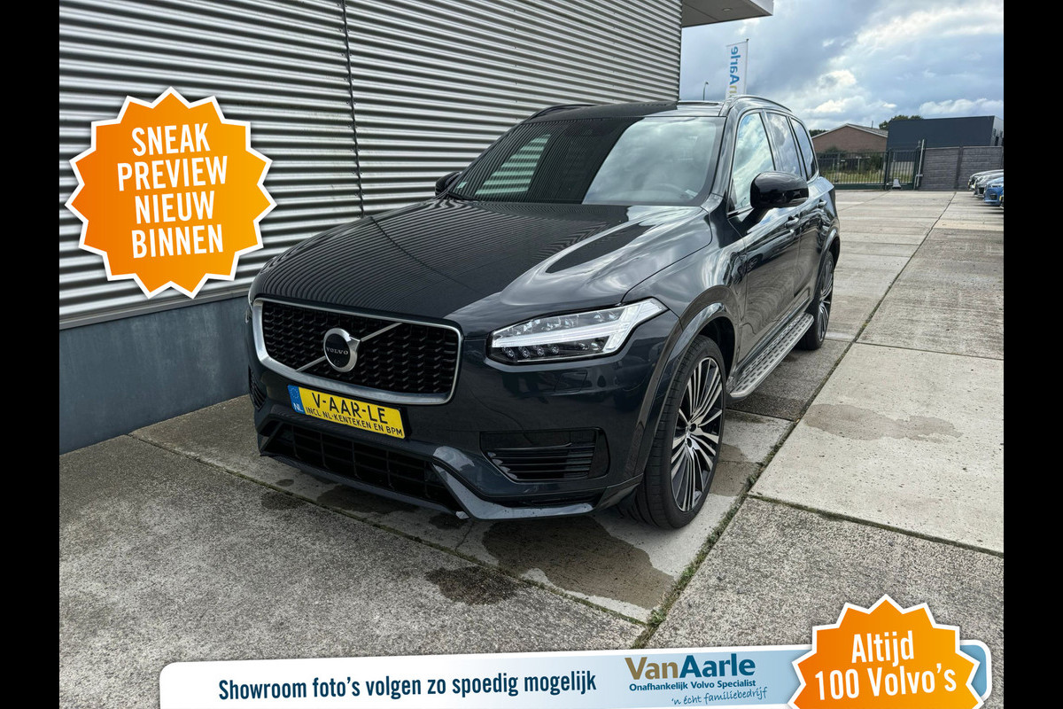 Volvo XC90 T8 Aut. R-Design Luchtvering 360Parkeercamera Stoelverwarming Leder 390pk