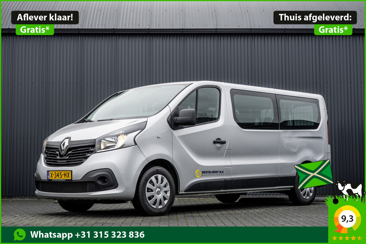 Renault Trafic Passenger **1.6dCi 9-Pers L2H1 | Incl. BPM, BTW vrij | R-Link | Navi | Airco | Cruise | PDC | MF Stuur | Start / Stop**