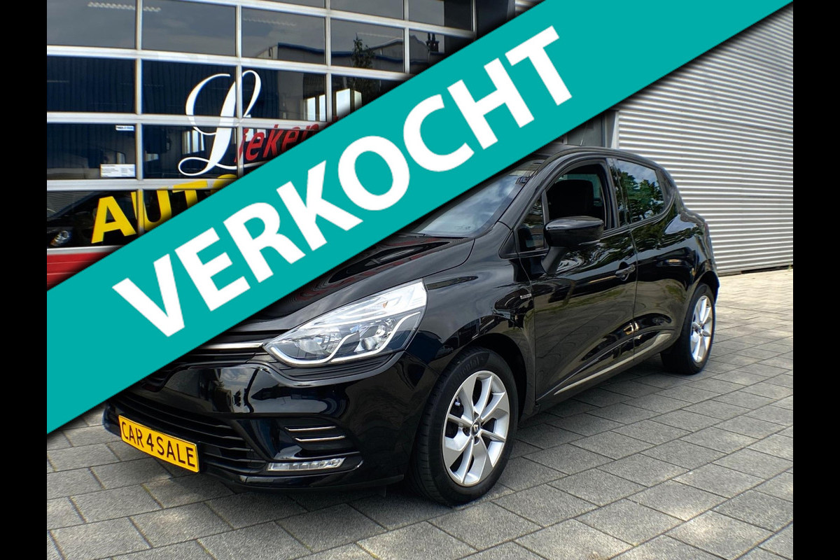 Renault Clio 0.9 TCe Limited - Navigatie I Airco I PDC I Cruise control I Sport velgen I LED I Dealer onderhouden