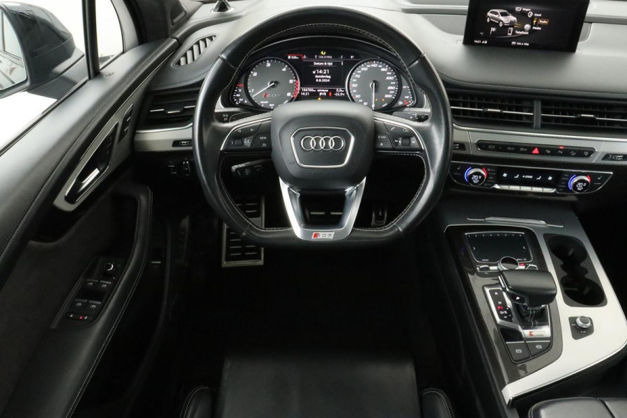 Audi SQ7 4.0 TDI quattro 7-persoons | Keramisch | Bang & Olufsen | Adaptive cruise | Matrix LED | Panoramadak | Nachtzicht | 360 camera | Leder | Trekhaak | Stoelverwarming