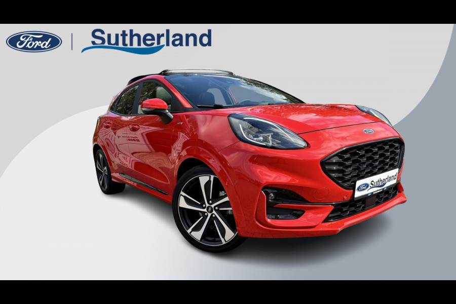 Ford Puma 1.0 EcoBoost Hybrid ST-Line X | 155pk! | Panoramadak | 19 inch |  Winter Pack | Adaptive cruise control | Camera | Dodehoeksensoren