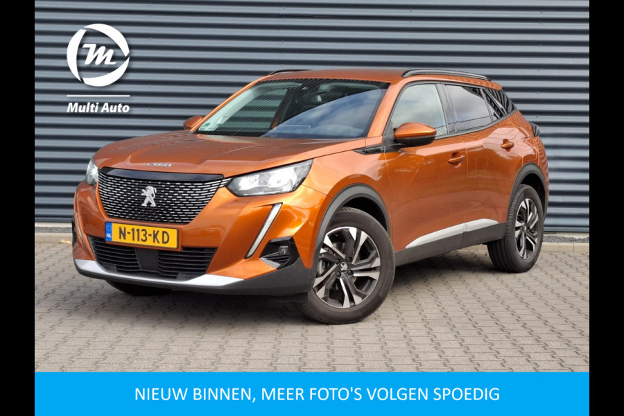 Peugeot 2008 1.2 PureTech Allure 130pk Automaat Dealer O.H | Half Lederen Bekleding | Virtual Cockpit | Apple Carplay | LED Koplampen Adaptief | 360 Camera | Navigatie | Stoelverwarming |