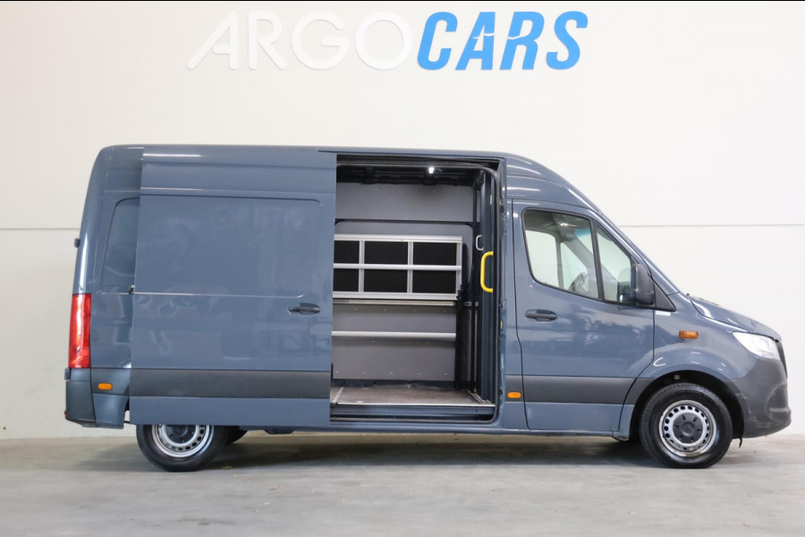 Mercedes-Benz Sprinter 314 CDI L2/H2 GRIJS CAMERA BLIS CLIMA CRUISE CONTROL NAVI 11/2021 LEASE v/a € 199,- p.m.