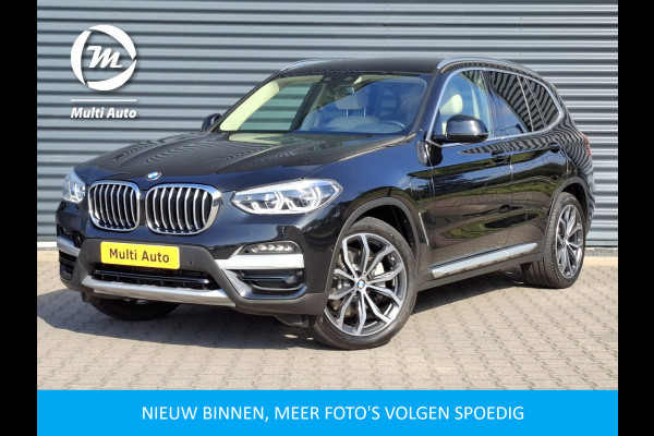 BMW X3 xDrive30e Sport Line Plug in Hybrid PHEV | Lederen Sportstoelen Memory & Ventilatie | Trekhaak af Fabriek | LED Koplampen Adaptief | Apple Carplay | Head Up | Navigatie | Sfeerverlichting |