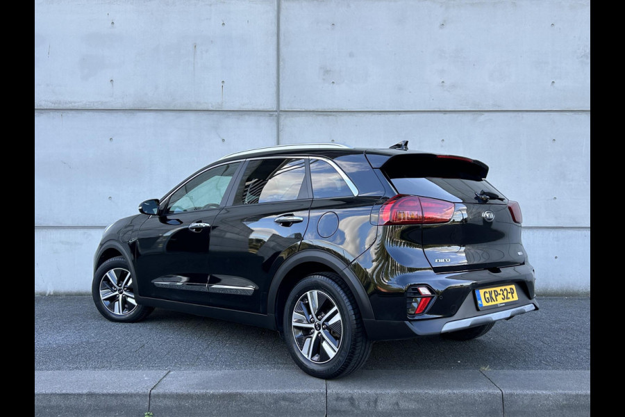 Kia Niro 1.6 GDi PHEV DynamicPlusLine Automaat | Leder | Schuif-/Kanteldak | Camera | Navi | Stuur-/Stoelverwarming | Key-Less | 16” Velgen | Clima | Apple CarPlay/Android Auto | PDC | Cruise | LED |