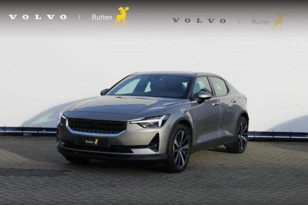 Polestar 2 Long Range Single Motor 78 kWh 232PK Automaat / Google Navigatie / Apple Carplay / Bereik tot 471km / 360 graden rondom zicht camera / 19" lichtmetalen velgen / Elektrisch verstelbare bestuurdersstoel met geheugen