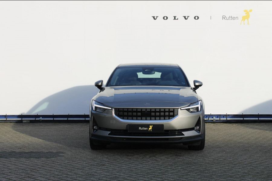 Polestar 2 Long Range Single Motor 78 kWh 232PK Automaat / Google Navigatie / Apple Carplay / Bereik tot 471km / 360 graden rondom zicht camera / 19" lichtmetalen velgen / Elektrisch verstelbare bestuurdersstoel met geheugen