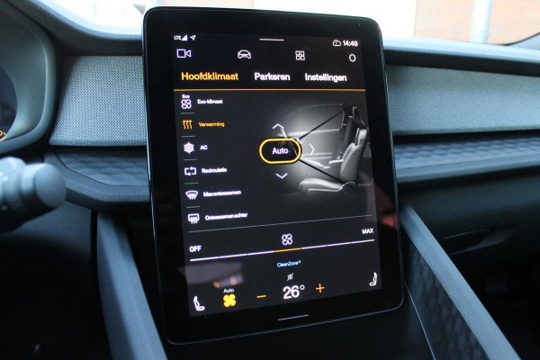 Polestar 2 Long Range Single Motor 78 kWh 232PK Automaat / Google Navigatie / Apple Carplay / Bereik tot 471km / 360 graden rondom zicht camera / 19" lichtmetalen velgen / Elektrisch verstelbare bestuurdersstoel met geheugen