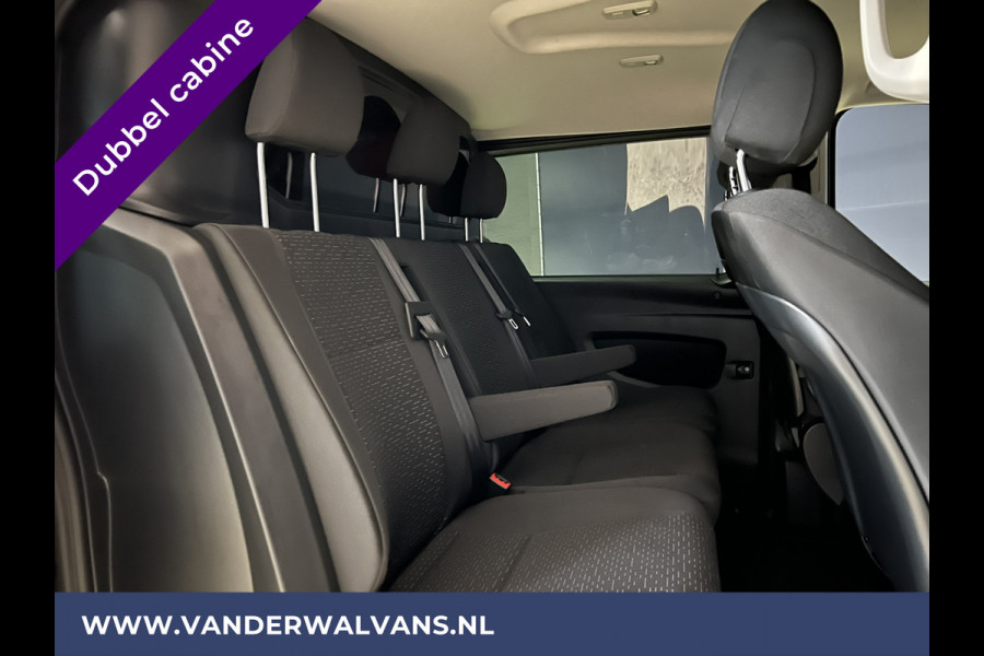 Mercedes-Benz Vito 116 CDI 163pk Automaat L2H1 Dubbele Cabine Euro6 Fabrieksgarantie Airco | 5-Zits Cruisecontrol, Parkeersensoren, LMV, LED, Apple Carplay & Android Auto, Trekhaak, Camera