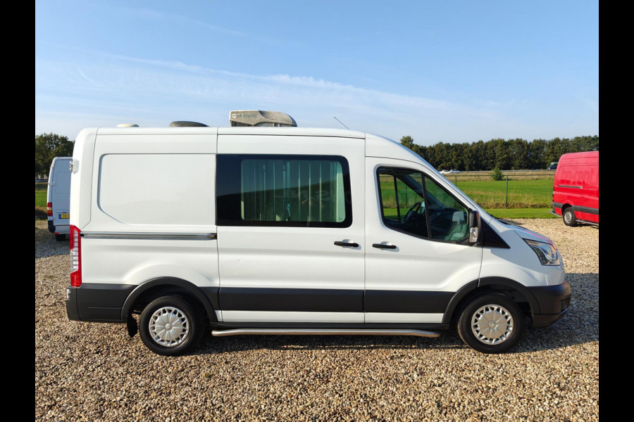 Ford Transit 290 2.2 TDCI L2H2, lage km , Geisoleerde laadruimte met airco , 1e eig. [CAMPEROMBOUW]