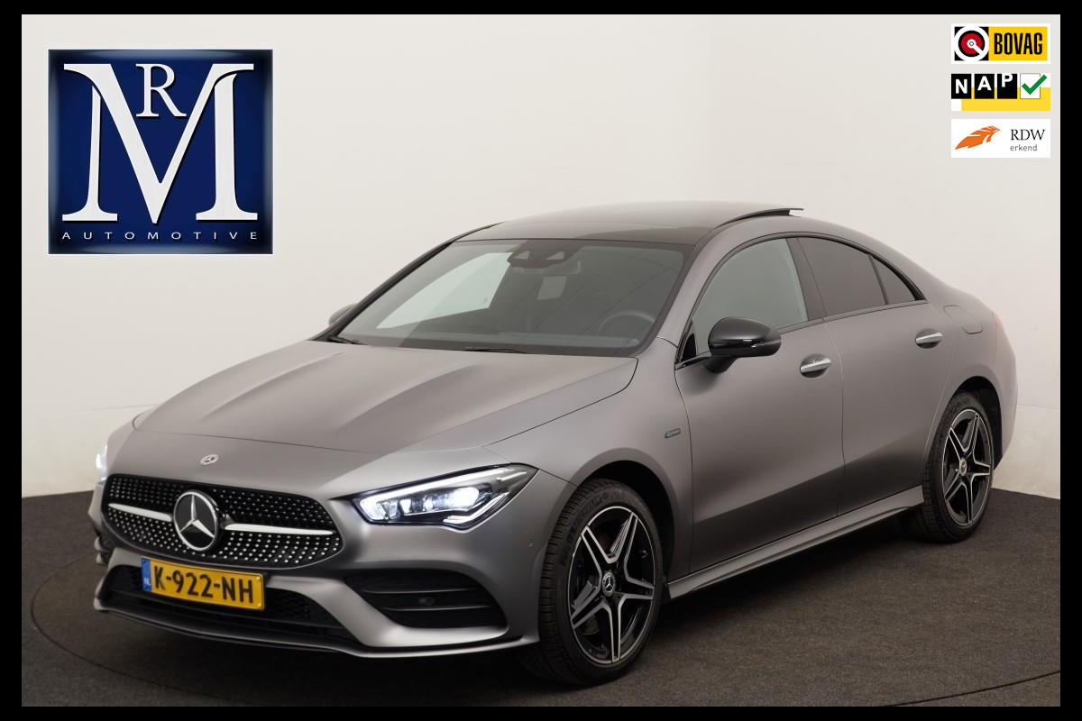 Mercedes-Benz CLA-Klasse 250e AMG PLUG-IN HYBRID PHEV | BTW VERREKENBAAR| BURMESTER | SCHUIF/KANTEL PANO DAK | ELECTR. STOELEN |