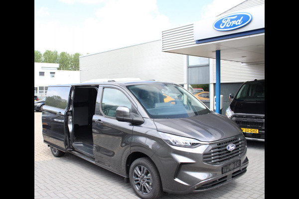 Ford Transit Custom 320 2.0 TDCI L2H1 Limited 170pk Automaat! | 5 jaar garantie |  17 inch velgen | Dubbele schuifdeur | Draadloos opladen | Reservewiel |  70L brandstoftank