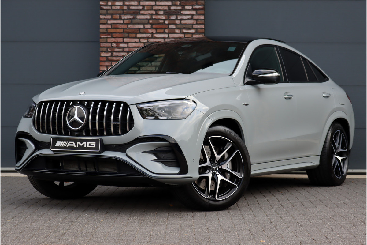 Mercedes-Benz GLE Coupé AMG 53 Hybrid 4MATIC+ Premium Aut9 | Luchtvering | Stuurwieltoetsen | Memory | Trekhaak | Nappa Leder | Stoelventilatie | Verwarmd Stuurwiel | Keyless Go | Luchtkwaliteitspakket |