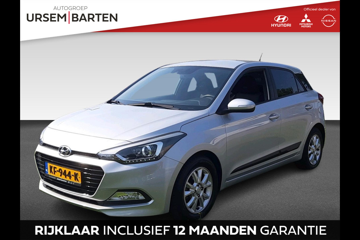 Hyundai i20 1.0 T-GDI Go! 2016 | navigatie | achteruitrijcamera | airco | cruise control