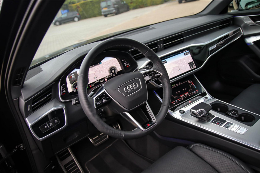 Audi A6 Avant 55 TFSI e Quattro Competition S line Edition 367pk Automaat|Panoramadak|Virtual Cockpit|Leder+Memory|HD Matrix|Black