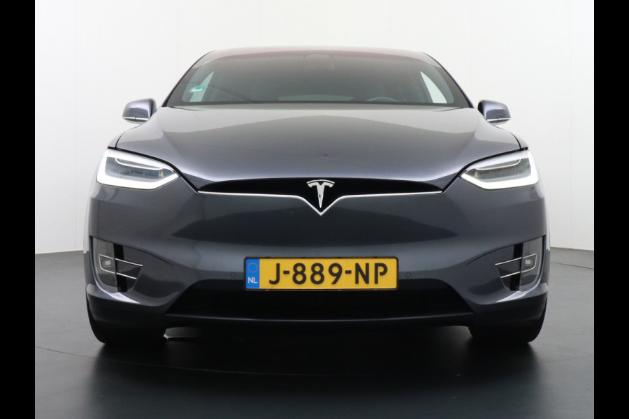 Tesla Model X 100 LR 6p. 22"LM Trekhaaak 2.250KG trekvermogen! 449pk 100kw/h Accu Luchtvering Adaptive Cruise  FSD-vb PanoDak Elektr.Vleugelde Elektr.Aklep en A-Deuren Adaptive Led Verlichting Audio Premium Adaptief Onderstel ! Bordherkenning Sproeiers/Bladen Verwarmd Long Range AutoPilot Premium-Interieur+Essenhout Sentry Mode Vale tot 200kw DC laden tot 16,5 AC laden Garantie tot 9-2028/240.000 km (ACCU/Aandrijflijn)