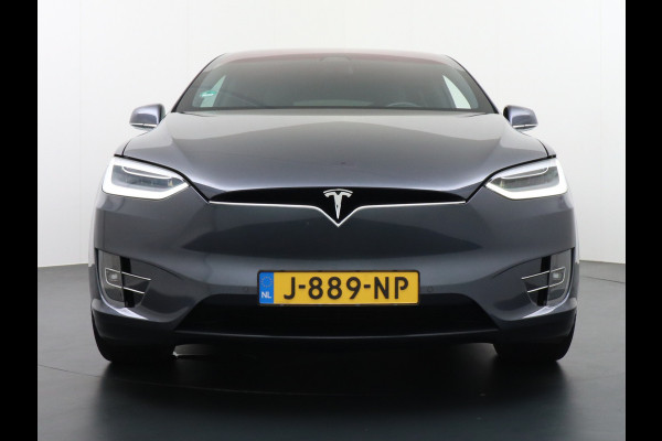 Tesla Model X 100 LR 6p. 22"LM Trekhaaak 2.250KG trekvermogen! 449pk 100kw/h Accu Luchtvering Adaptive Cruise  FSD-vb PanoDak Elektr.Vleugelde Elektr.Aklep en A-Deuren Adaptive Led Verlichting Audio Premium Adaptief Onderstel ! Bordherkenning Sproeiers/Bladen Verwarmd Long Range AutoPilot Premium-Interieur+Essenhout Sentry Mode Vale tot 200kw DC laden tot 16,5 AC laden Garantie tot 9-2028/240.000 km (ACCU/Aandrijflijn)