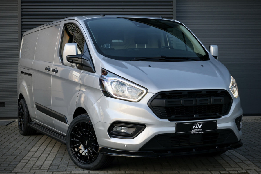 Ford Transit Custom 320 2.0 TDCI L2H1 | Marge | BTW Vrij | Camera | CarPlay | Raptor Edition | Stoelverwarming | Trekhaak | 3-Zitter | Nieuwe APK | Onderhoudsbeurt