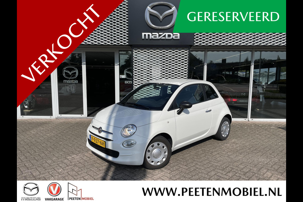 Fiat 500 1.0 Hybrid Cult | NL AUTO | RESERVEN WIEL |