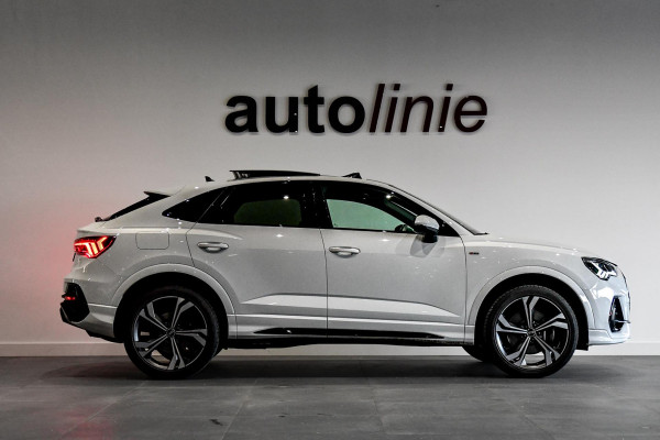 Audi Q3 Sportback 45 TFSI e S-Line. BTW, Pano, Sonos, Keyless, Camera, Dodeh, Matrix, CarPlay!