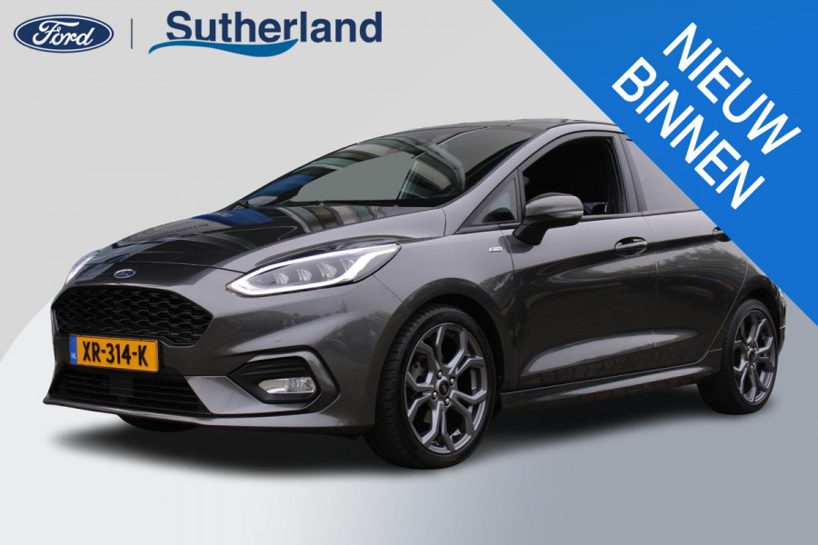 Ford Fiesta 1.0 EcoBoost ST-Line | 1e Eigenaar! | Full LED | Cruise Control | Airco | Parkeersensoren | Navigatie |