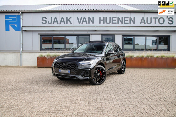 Audi Q5 55 TFSI e Quattro Competition Pro Line S S-Line 367pk Automaat|NIEUW MODEL|Panoramadak|Virtual Cockpit|Matrix|Camera|Black