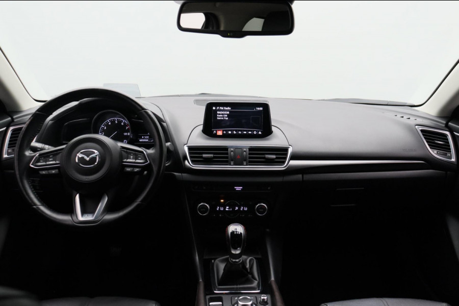 Mazda 3 2.0 SkyActiv-G 120 GT-M 182 pk Carplay Camera Leder Adaptieve-Cruise * Origineel Nederlands *