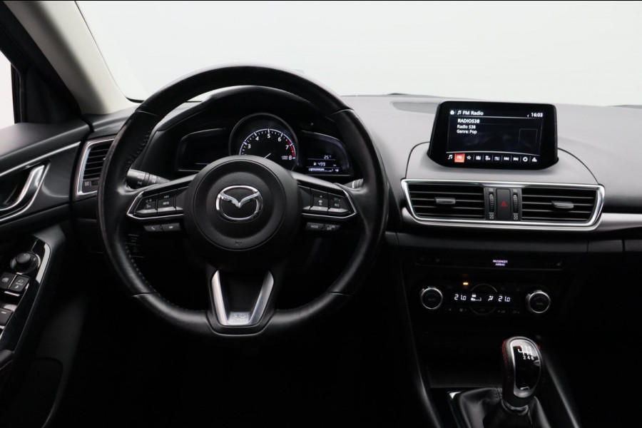 Mazda 3 2.0 SkyActiv-G 120 GT-M 182 pk Carplay Camera Leder Adaptieve-Cruise * Origineel Nederlands *