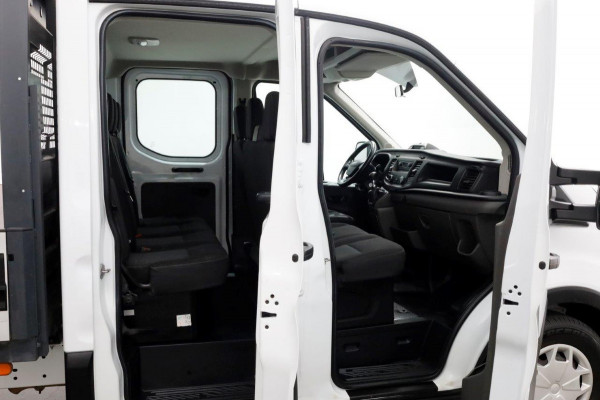 Ford Transit 350 2.0 TDCI 130pk L3H1 D.C. Trend Open Laadbak Trekhaak 2800kg 11-2021