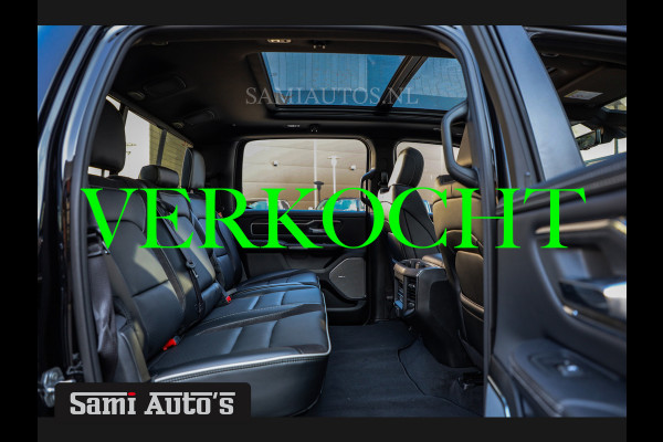 Dodge Ram 2025 LARAMIE NIGHT PREMIUM | BOM VOL + 14.4 INCH SCHERM BOM VOL | LUCHTVERING | HUD | HURRICAN 420PK 636 Nm TWIN TURBO | PRIJS M DUBBELE CABINE | PICK UP | 5 PERSOONS | DC | GRIJSKENTEKEN | VOORRAAD NR 2199 - 4973